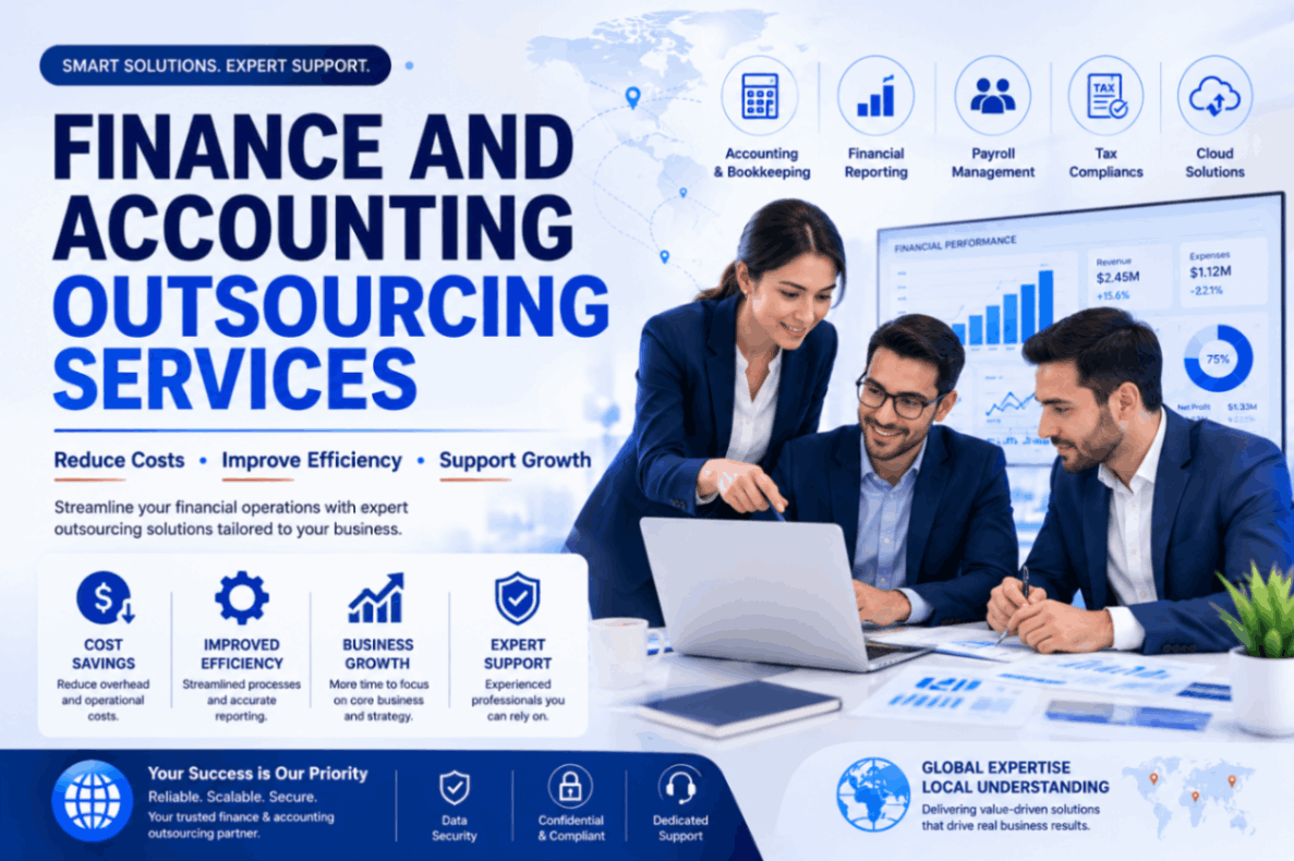 Finance and Accounting Outsourcing Services helping Australian businesses improve financial management