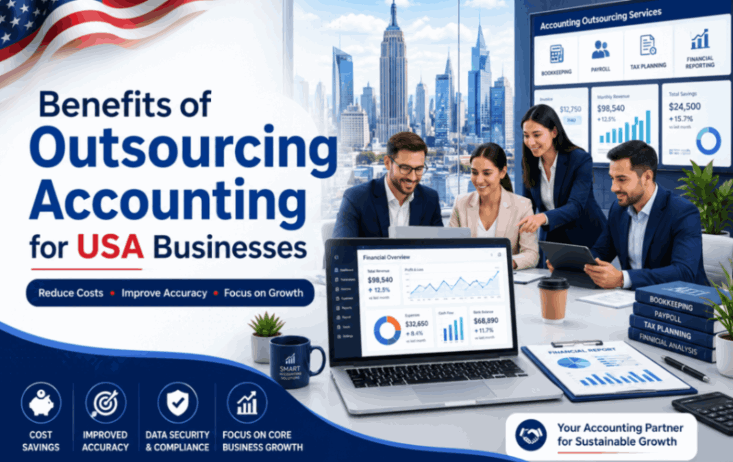 Benefits of Outsourcing Accounting for USA businesses